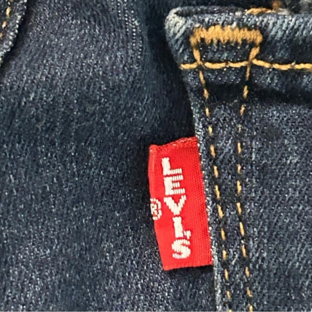 Levi's Dark Blue 721 Premium Denim Big E Jeans 26 - Picture 6 of 11